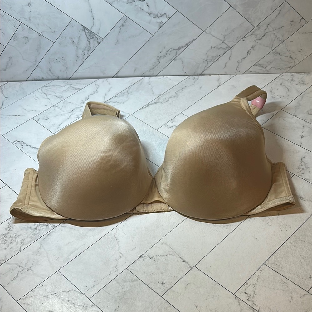 NWT Cacique Lane Bryant Woman Bra Nude Lightly Lined Full Coverage UNDERWIRE 46D